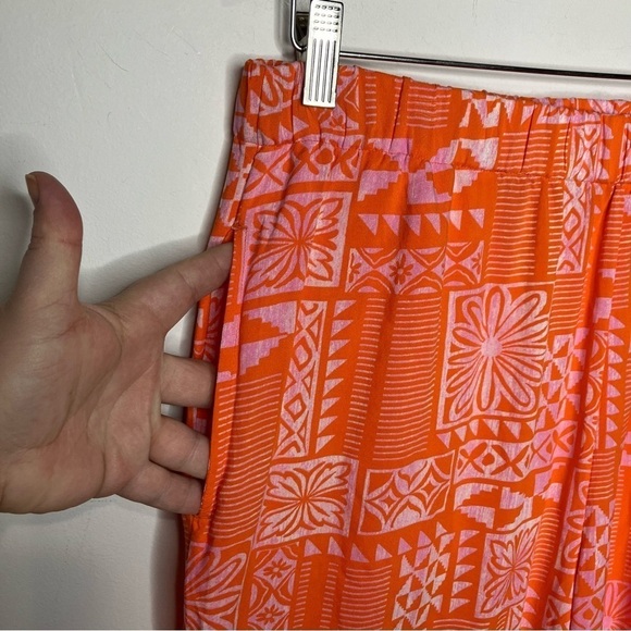 O’Neill Averill crop pants in firecracker size large - Picture 3 of 7